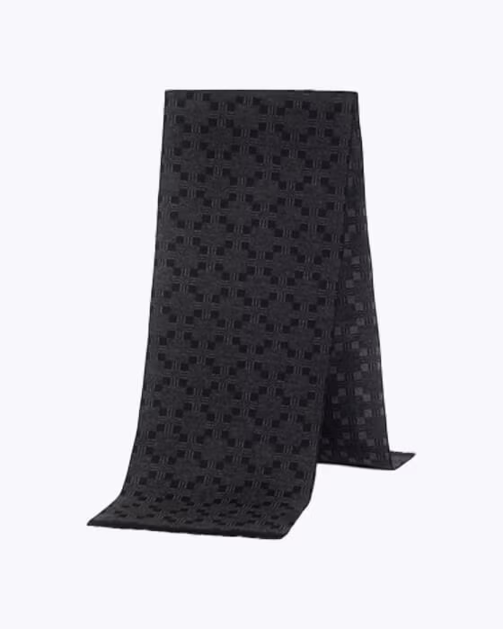 شال گردن موهر مردانه زنانه دورو طرح مربعی جوراب نوین